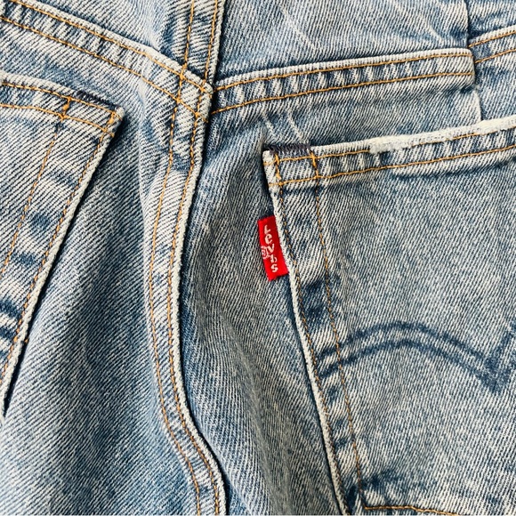 Levi's altered 501 skinny distressed jeans size 24 - Picture 7 of 11